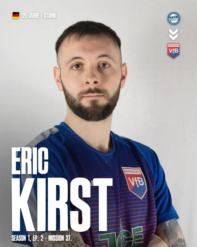 VfB Merseburg verpflichtet Topstürmer Eric Kirst! ✍🏼