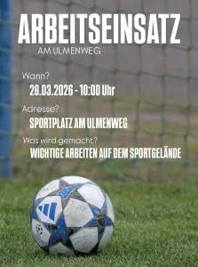 ARBEITSEINSATZ AM ULMENWEG! 🔥